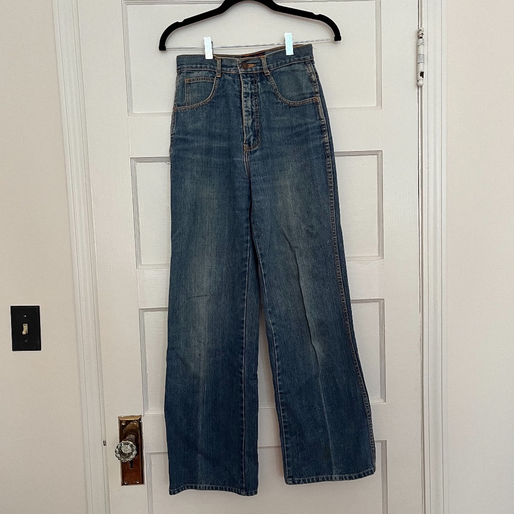 Vintage Britania wide-leg jeans from 1970s